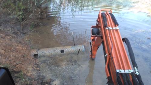 Culvert Installation in Water